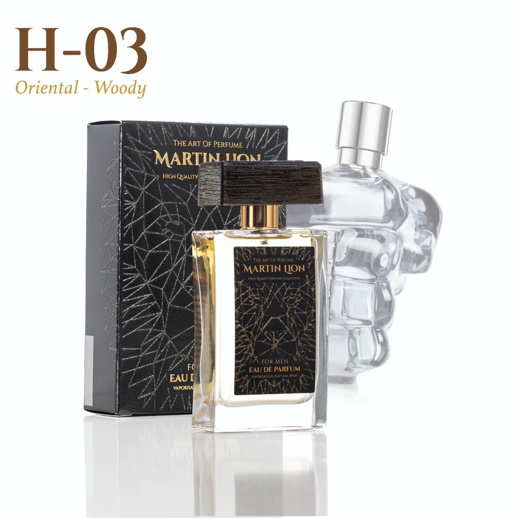 Martin Lion H03 – Parfum Homme Frais & Puissant | Longue Tenue - Martinlion - AtelierParfumerie.shop