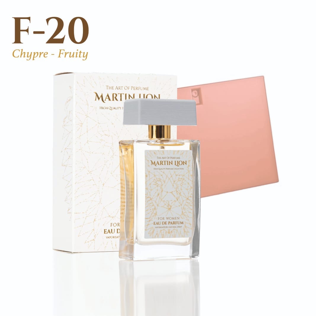Martin Lion F20 – Parfum Femme Raffiné & Élégant | Longue Tenue - Martinlion - AtelierParfumerie.shop