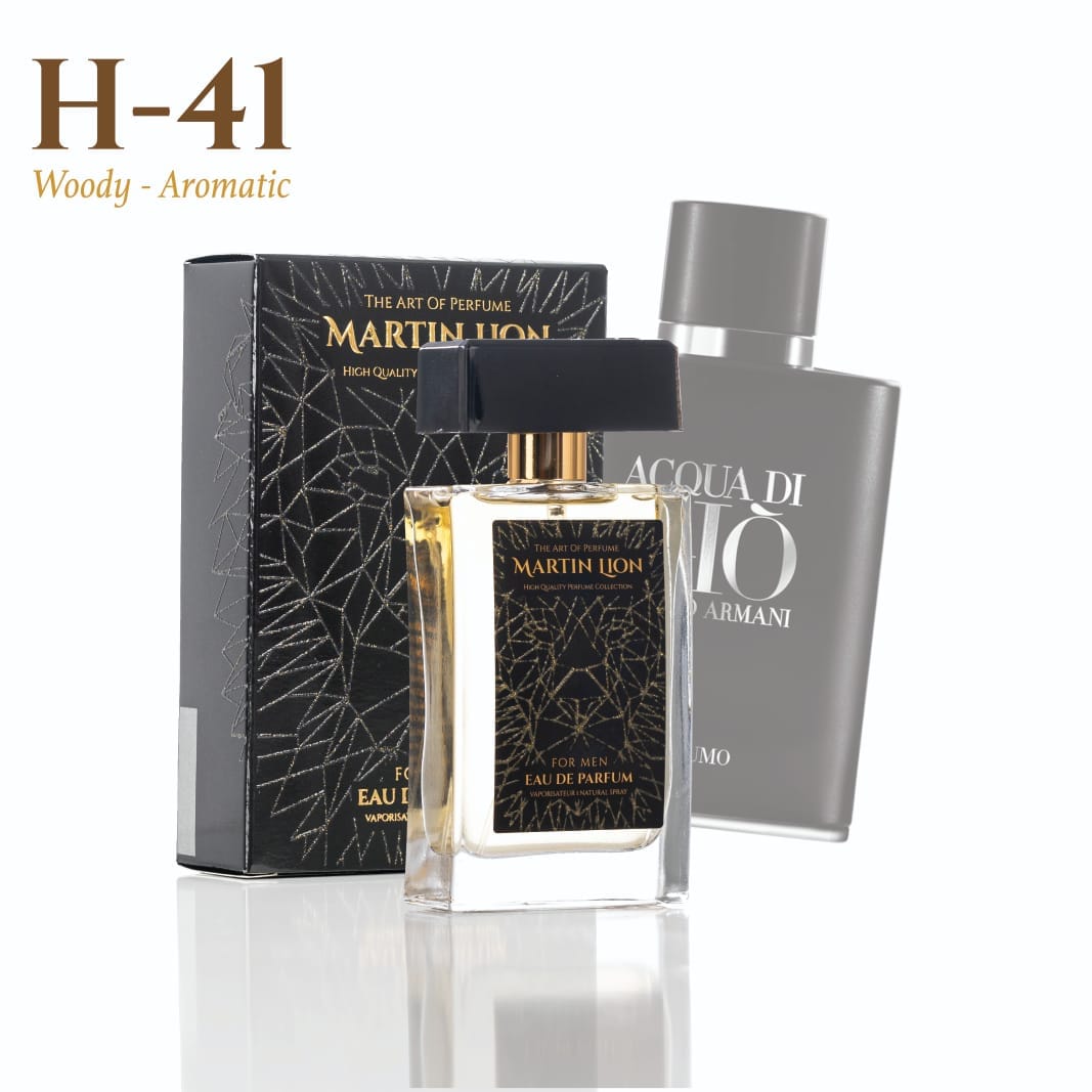 Martin Lion H41 – Parfum Homme Puissant & Raffiné | Longue Tenue - Martinlion - AtelierParfumerie.shop