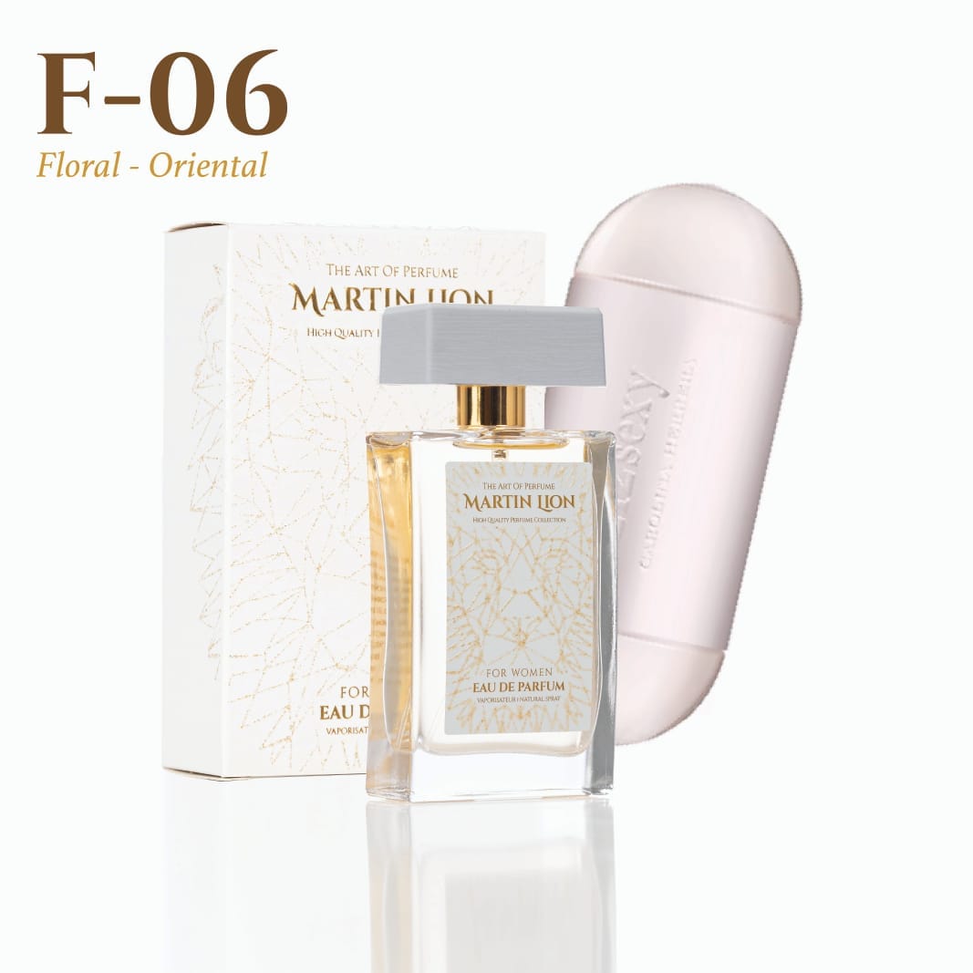 Martin Lion F06 – Parfum Femme Doux & Raffiné | Longue Tenue - Martinlion - AtelierParfumerie.shop