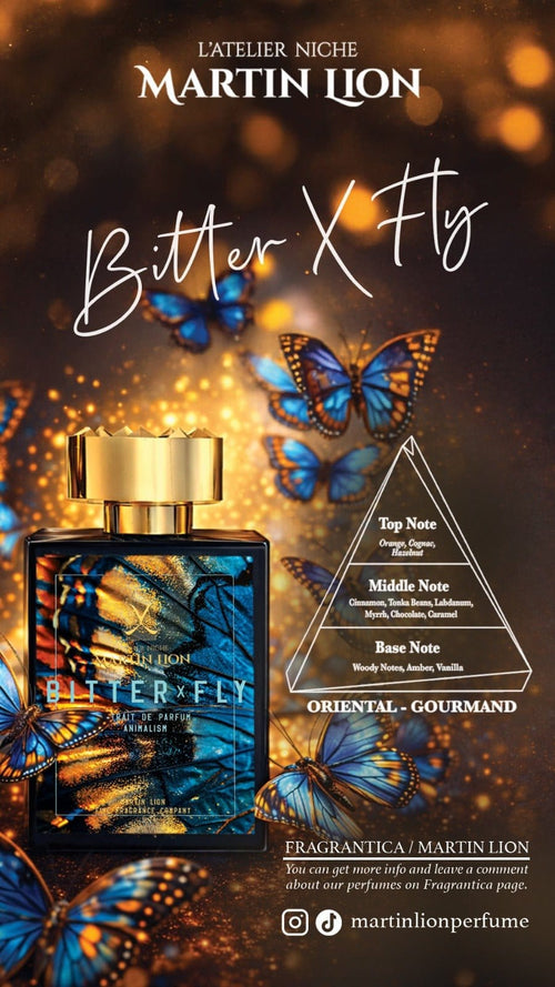 Martin Lion BITTER x FLY – Intensité Élégante | Longue Tenue - Martinlion - AtelierParfumerie.shop