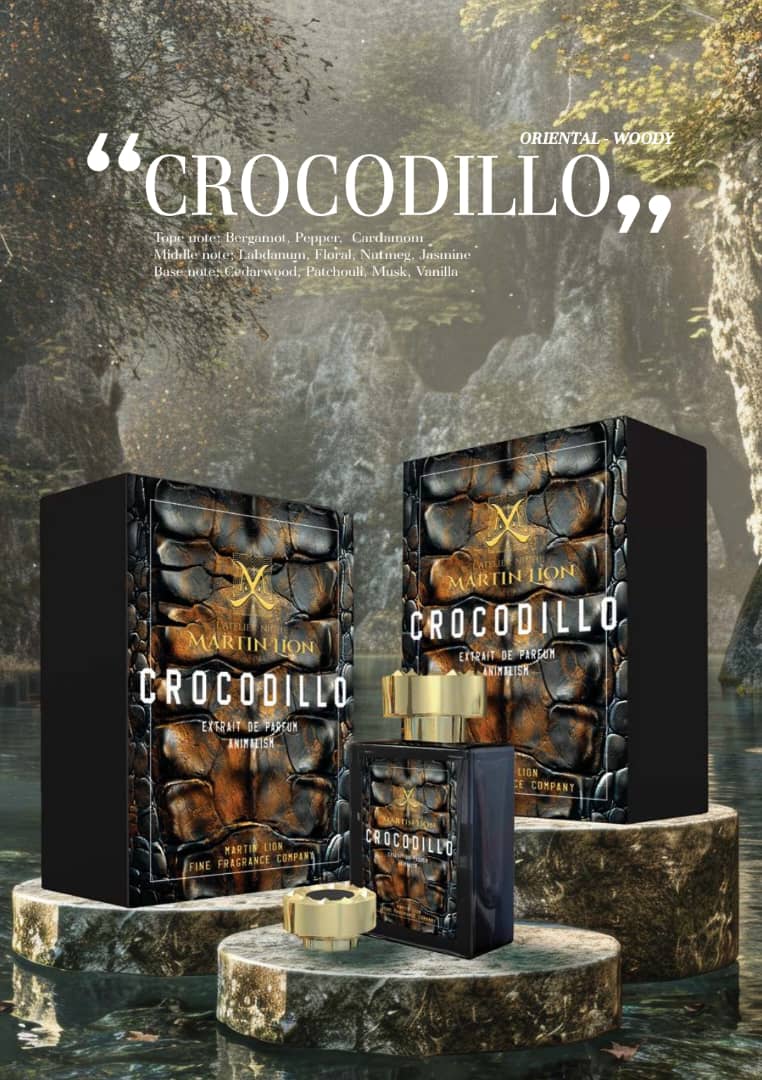 Martin Lion Crocodile – Parfum Intense à Longue Tenue Exceptionnelle - Martinlion - AtelierParfumerie.shop