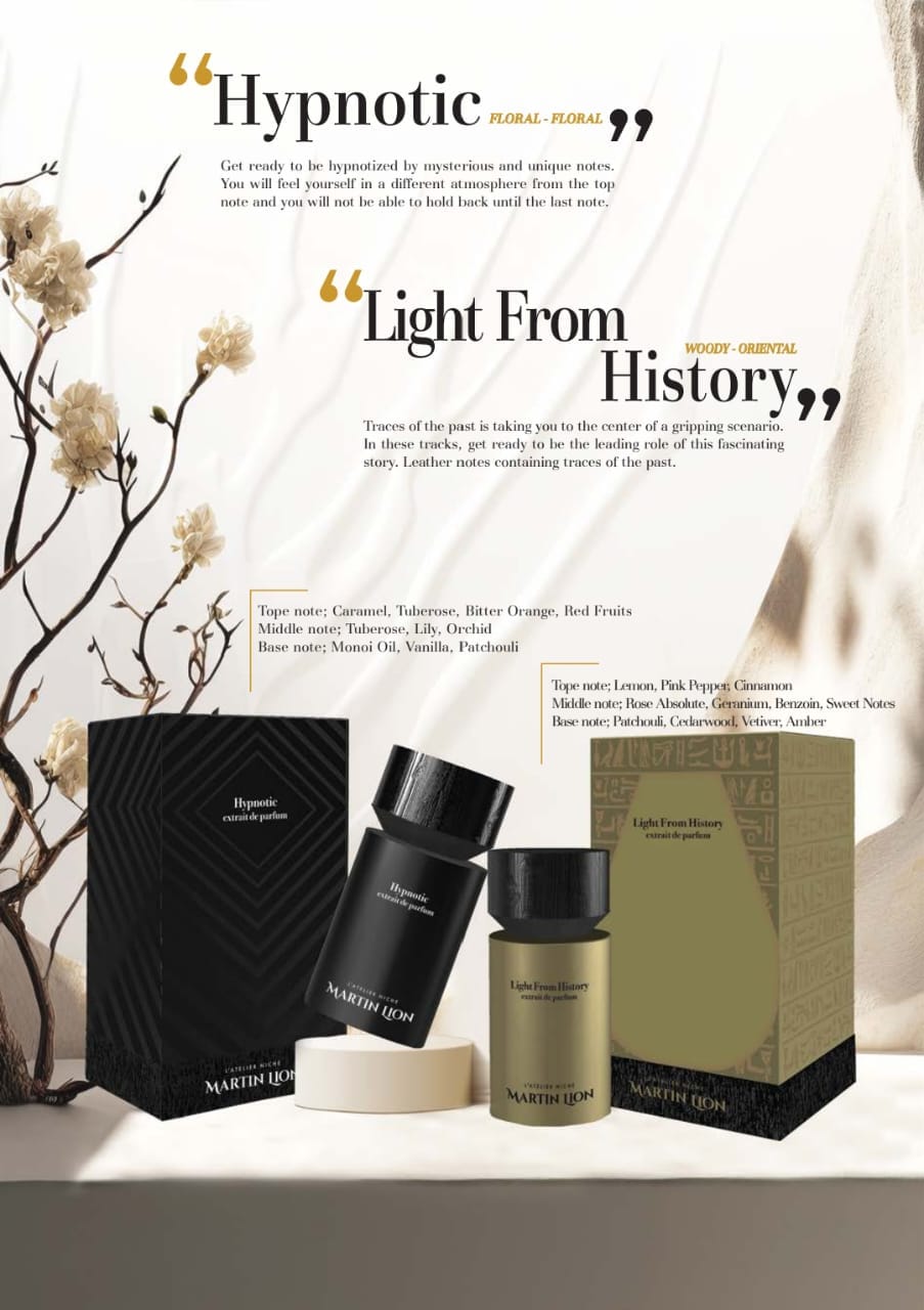 Martin Lion Hypnotic New York – Fragrance Moderne et Envoûtante - Martinlion - AtelierParfumerie.shop
