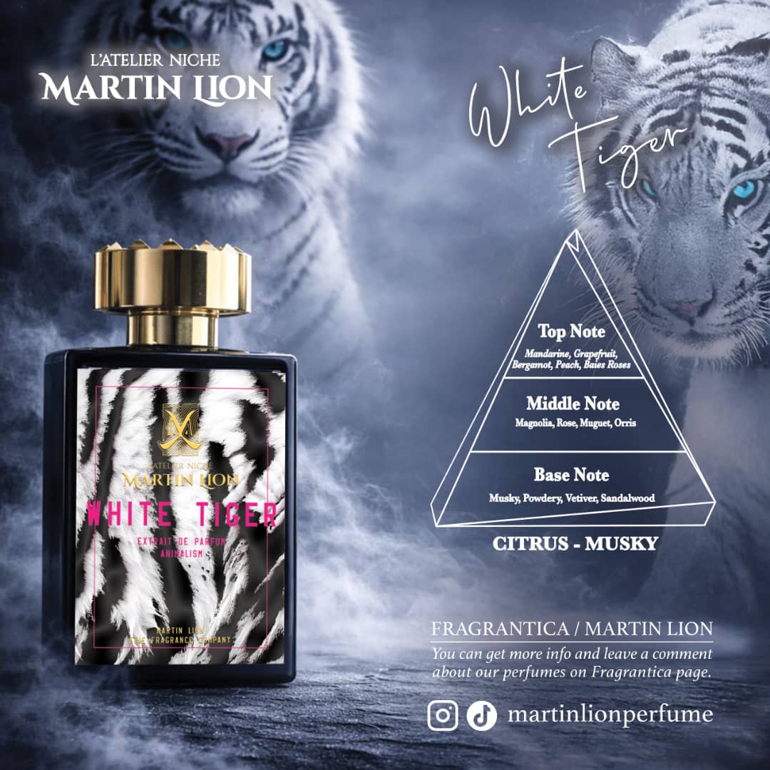 White Tiger – Martin Lion - Martinlion - AtelierParfumerie.shop